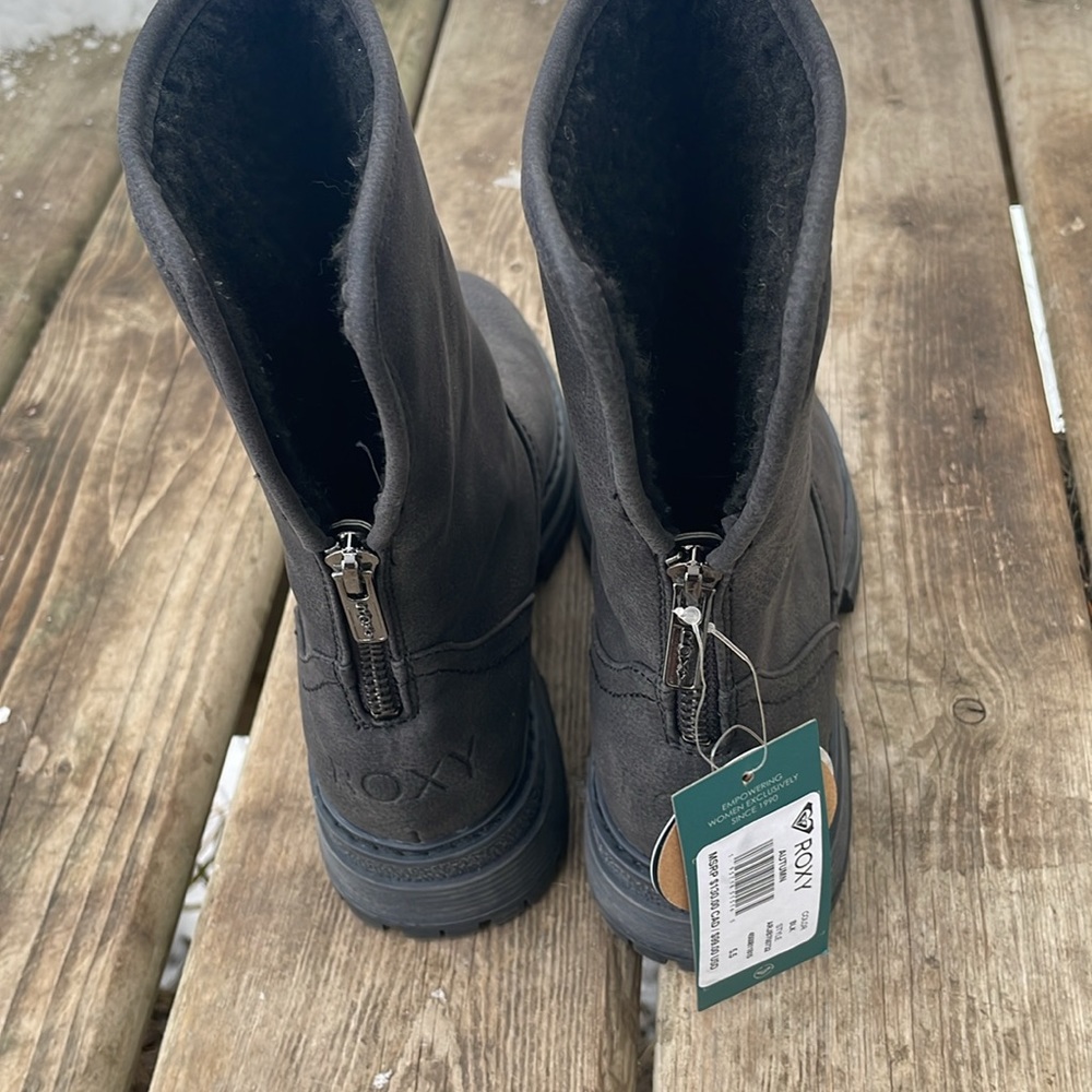 NWT Roxy Autumn Fall Slip-On Boots - Picture 7 of 10